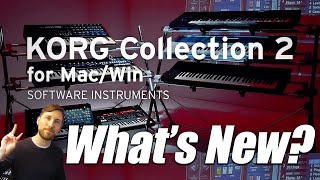 Video thumbnail for Korg Legacy Collection - Version 2 - What's New? by Emlyn In The Mix