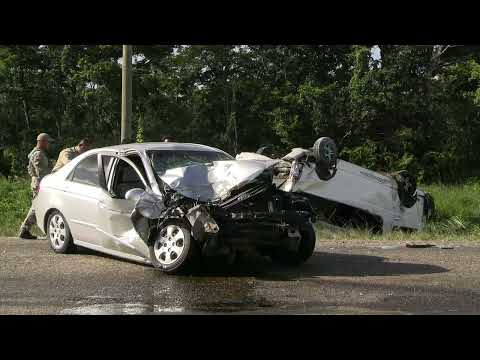 Multiple Injured in Highway Crash Near St. Matthew’s Government School PT 2