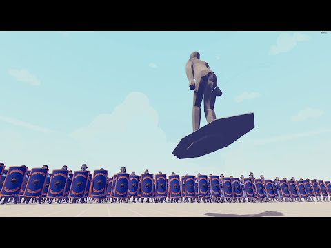 SILVER SURFER vs SHIELD BEARERS AND AVENGERS - Totally Accurate Battle Simulator TABS