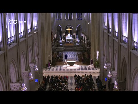 Messe du 20 décembre 2024 à Notre-Dame de Paris