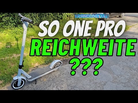 Reichweite mit Getriebe ,So One Pro von Soflow