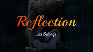 Reflection with lyrics (lea salonga)