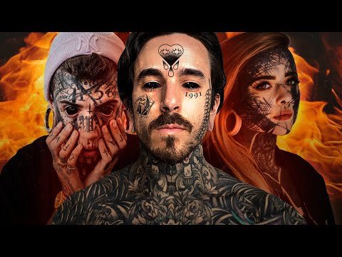 TOP 5 YOUNGEST people with HEAVY FACE TATTOOS 💉🤯
