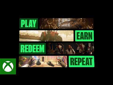Play, earn, redeem, repeat with Xbox Game Pass Rewards
