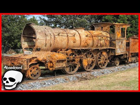 Abandoned Steam Locomotive