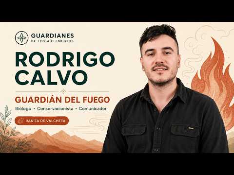 Rodrigo Calvo - Guardian del fuego preserva a la Ranita de Valcheta en la Meseta de Somuncura