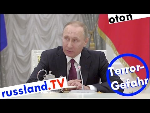 Putin zur Terrorgefahr auf deutsch [Video]