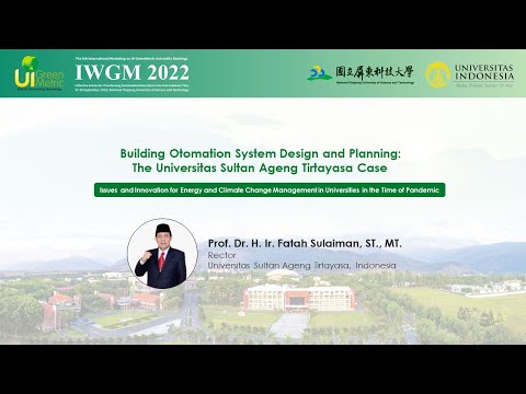 Prof. Dr. H. Ir. Fatah Sulaiman, ST., MT., Rector, Universitas Sultan Ageng Tirtayasa, Indonesia