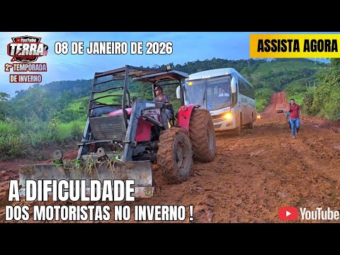 GUERREIROS DA ESTRADA : A LUTA DIÁRIA TRANSAMAZÔNICA NO PERÍODO DE CHUVAS 08/01/26