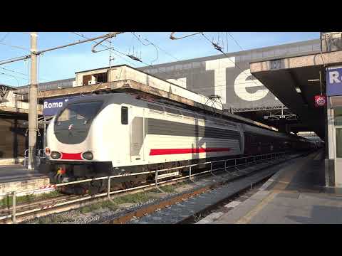 2023 - IT - Trenitalia "IC Notte" ICN 770 from Trieste, after arrival in Roma Termini station