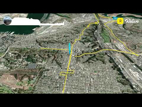 San Diego Marathon 2021 Course Map - Route Map (ReLive)