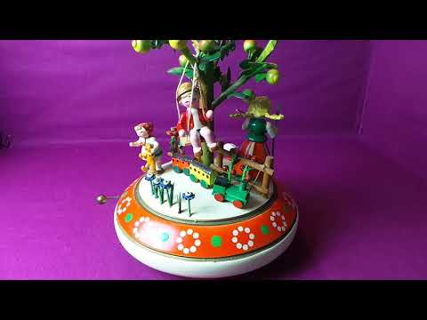 Steinbach uralte Spieluhr Nr.090 - seltenes Sammlerstück aus dem Erzgebirge