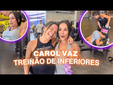 Carol Vaz Pulling Complete Lower Body Workout (ABSURD!)