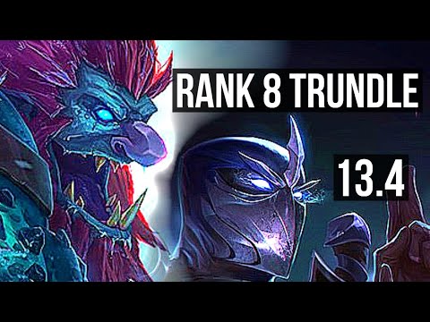 TRUNDLE vs SHEN (TOP) | Rank 8 Trundle | TR Master | 13.4