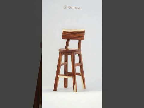 Buy Stylish Bar Stools on Sale Now!| Wooden Bar Stool Design | Nismaaya Decor