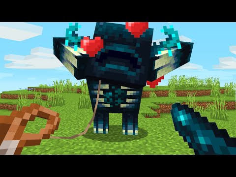 How to tame WARDEN in Minecraft?