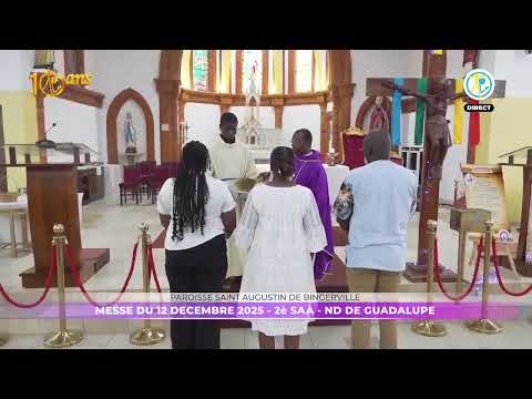 Messe de 6h15 du 12 décembre 2025 en direct de la paroisse Saint Augustin de Bingerville