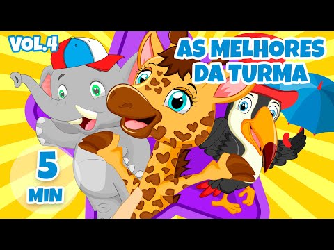 As Melhores da Turma da Giramille Vol. 4 - Giramille 5 min | Desenho Animado Musical