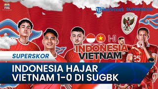 Timnas Indonesia Hajar Vietnam 1-0 di Kualifikasi Piala Dunia 2026, Egy Maulana Jadi Pahlawan
