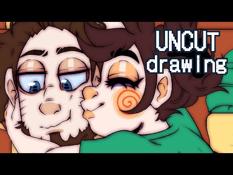 Christmas Lists and Gifts🎄🎁🧡 [ft. Glenn & Krissy] // UNCUT Drawing [Part 4]