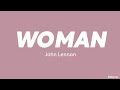 John Lennon — Woman (LYRICS)