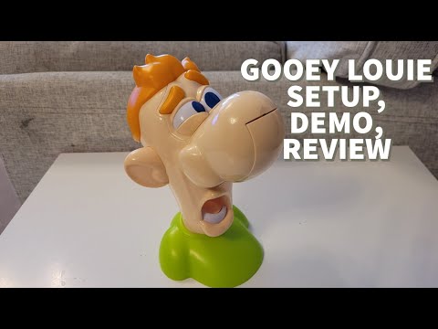 Gooey Louie Game Board Game Setup, Demonstration and Review! Gooey Louie Instructions