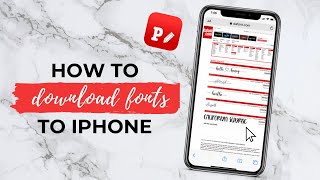 DAFONT-TUTORIAL | So laden Sie Schriftarten auf das iPhone 2020 herunt