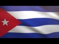 Cuba Flag Waving Animated
