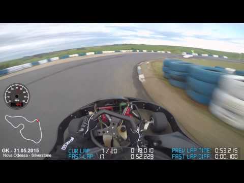 Kart || Nova Odessa (MMOA) - Traçado Silverstone - 31/05/2015