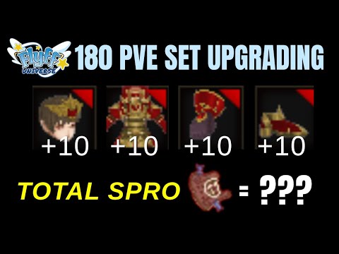 Flyff Universe Arcanist 180 Pve Set +10 Upgrading Lawolf Server With Upgrade Event