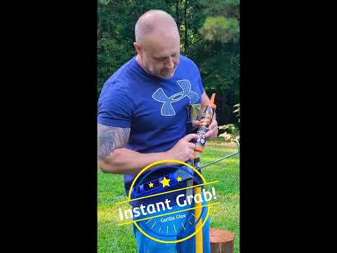 Homemade sign stapler