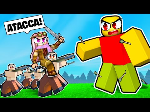 COMANDO IL MIO ESERCITO LEGO SU ROBLOX!