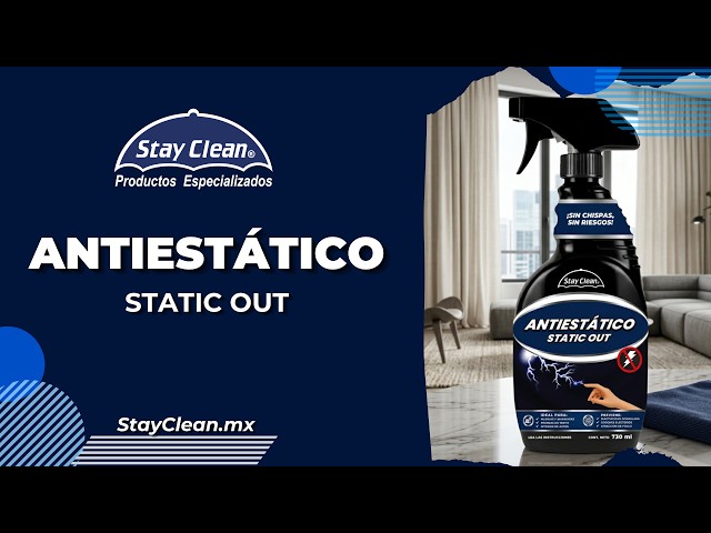 Vídeo relacionado con Spray Antiestático para Ropa,Anti Static Spray,Sprays Antiestático,Sprays Protector de Textiles,Eficaz Reduce La Electricidad Estática En La Ropa Para Muebles De Lavandería Y Armario De Coche,100ml
