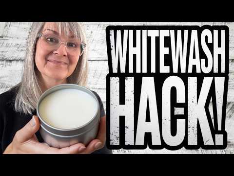 Mind-Blowing DIY White Wax Hack for the Perfect Whitewash