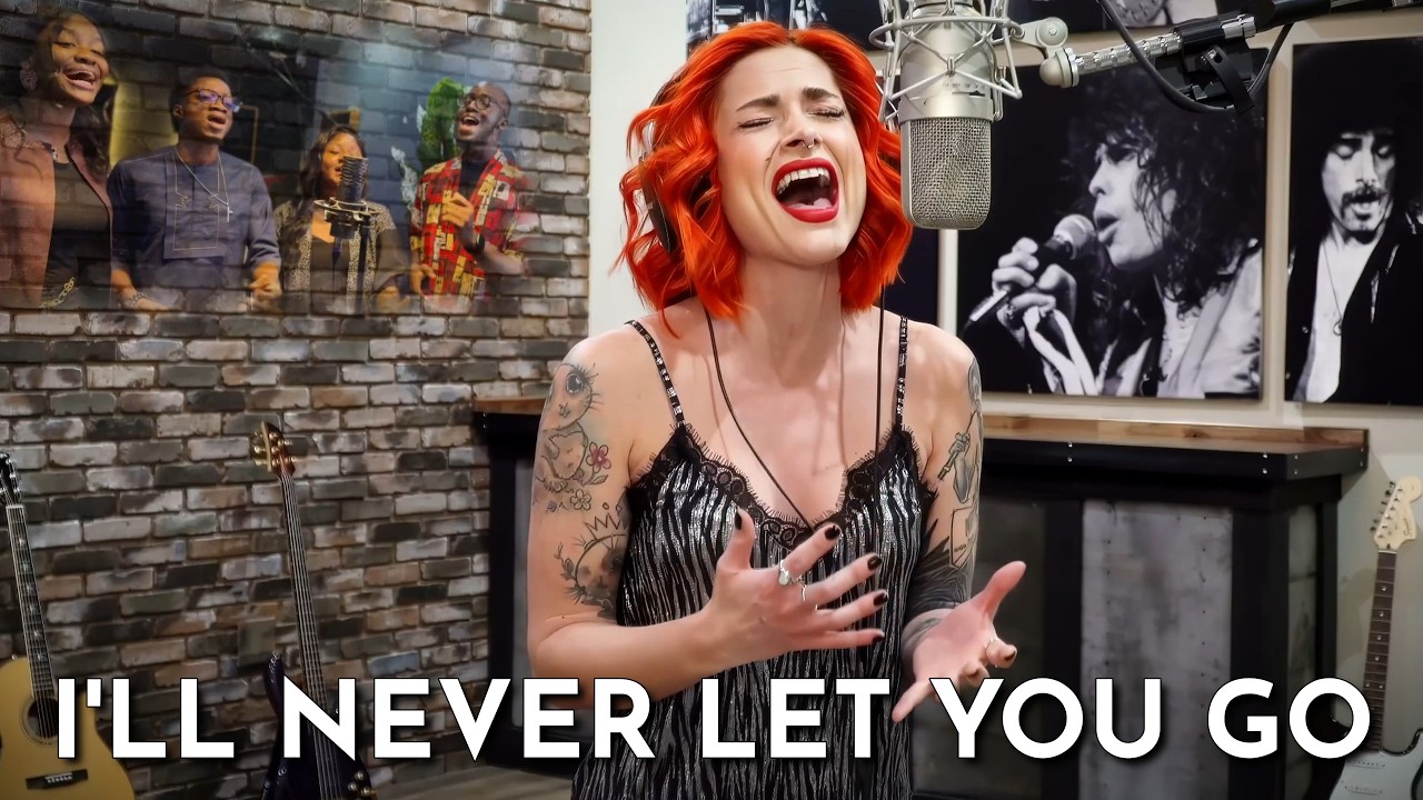 I'LL NEVER LET YOU GO | STEELHEART Cover Kati Cher ft Epoch House Choir Ken Tamplin Vocal Academy