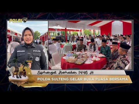 PERKUAT SINERGI KAPOLDA SULTENG GELAR BUKA PUASA BERSAMA TNI DAN MASYARAKAT