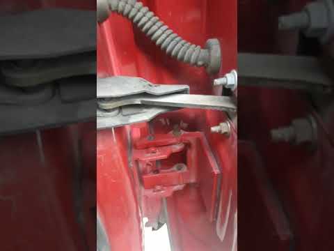 2000 Chevy Silverado extended cab rear door removal