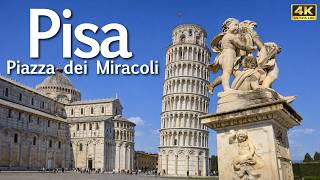 Pisa, Italy Leaning Tower, Cathedral, Baptistery & Camposanto | 4K Walking Tour
