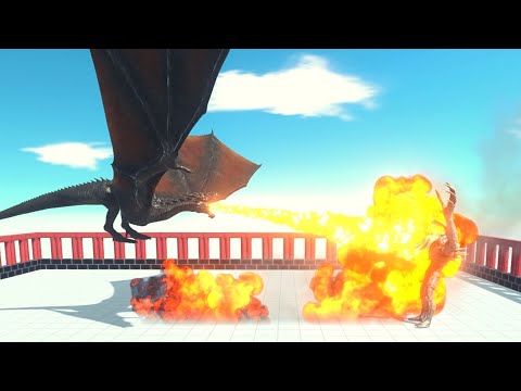 New Update! Dragon Vs Every Unit ARBS | Animal Revolt Battle Simulator