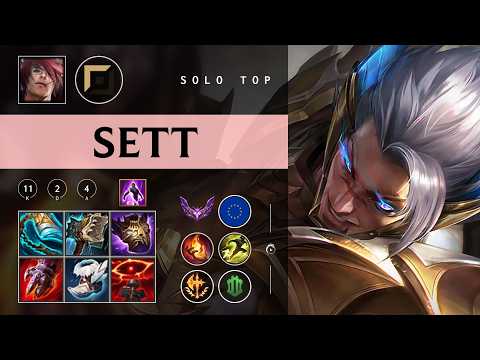 Sett Top vs Lee Sin - EUW Master Patch 26.03