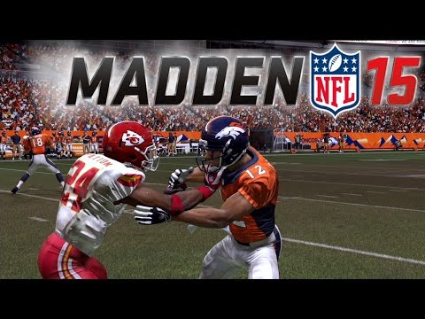 MADDEN NFL 15 Connected Franchise Player CB - Week 2 Rivalry Game vs Broncos