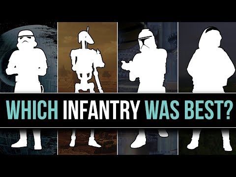 Which Star Wars Faction has the BEST INFANTRY? | Star Wars Lore
