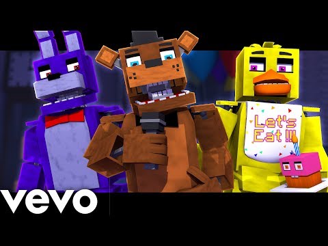 FIVE NIGHTS AT FREDDY'S (MINECRAFT MUSIC VIDEO)