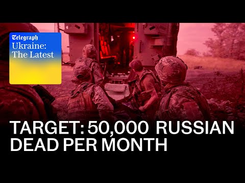 Ukraine aims to kill 50,000 Russians per month & Trump row over Greenland derails postwar deal