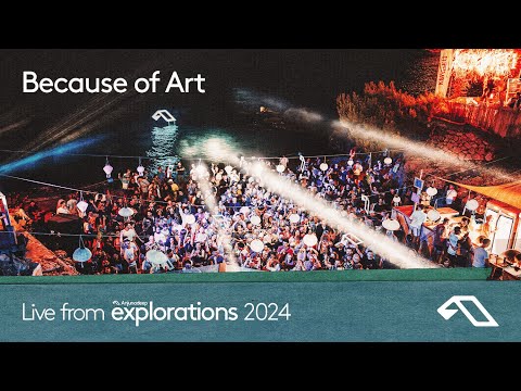 Because of Art at The Cove | Anjunadeep Explorations 2024 (Deep House DJ Set)