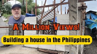 House Building In the Philippines (Update) #housebuilding #millionviews #philippines #construction