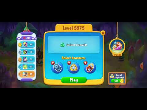 5975 Level ,#Unlocking New Level 5975 ,#fishdom ,#playrix,  #challenge, #Pretty Aqua Fishdom Gaming