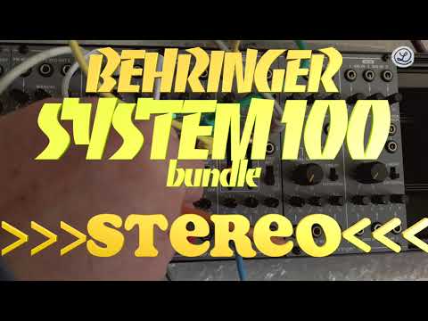 Behringer System 100 Bundle // STEREO SOUND // No Talking