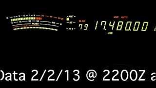 preview picture of video 'Cuban Numbers Station 2/2/13 @ 2200Z'