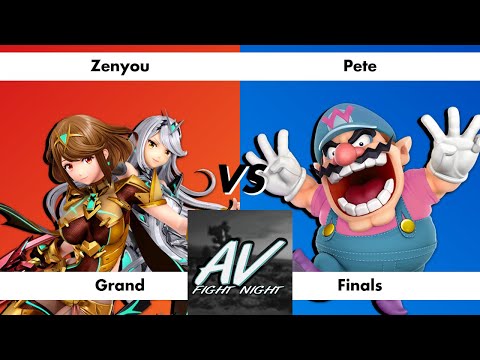 AV Fight Night #34 - Grand Final: Zenyou (Mario/Aegis) vs Pete (Wario)